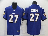 Nike Ravens 27 J.K. Dobbins Purple Vapor Untouchable Limited Jersey,baseball caps,new era cap wholesale,wholesale hats